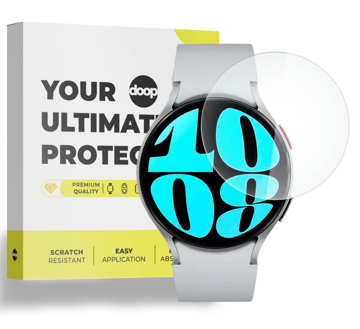 KREPEN STEKLO DOOP GLASS PRO+ SAMSUNG GALAXY WATCH 4 / 5 / 6 / 7 (44 MM) JASNO